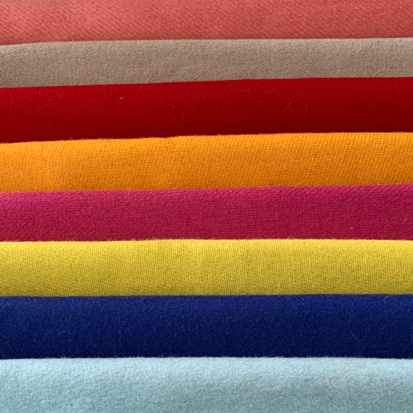 單面順毛呢面料