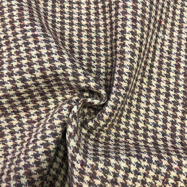 小千鳥格紋面料