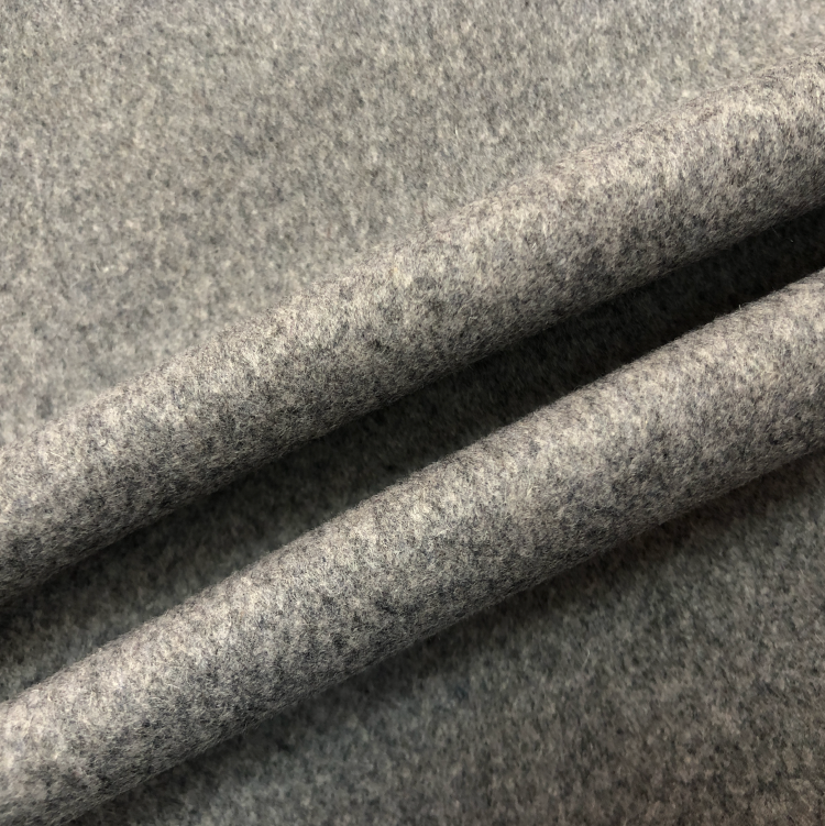 大衣毛呢面料源頭工廠95毛錦現(xiàn)貨單面呢面料