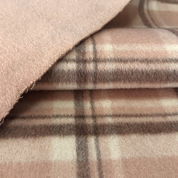 粗紡布源頭廠家生產(chǎn)80毛錦格子毛呢布料