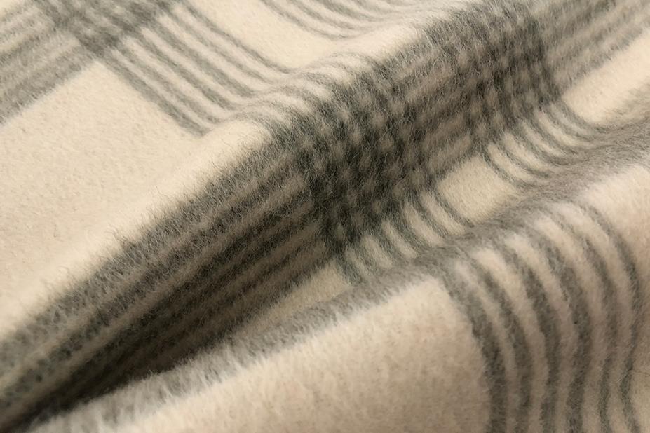 阿爾巴卡格子呢布料_06