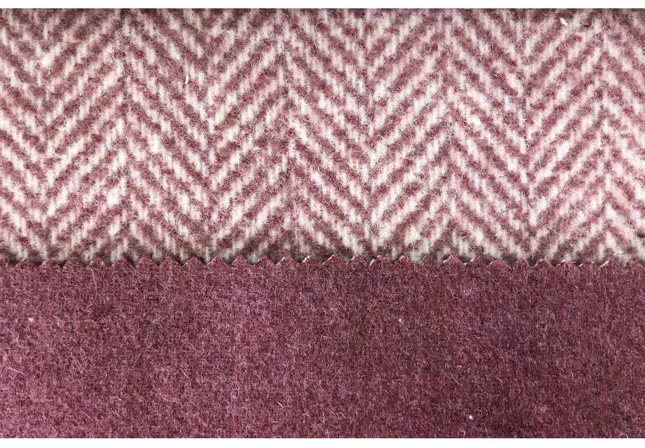 雙面人字呢面料6