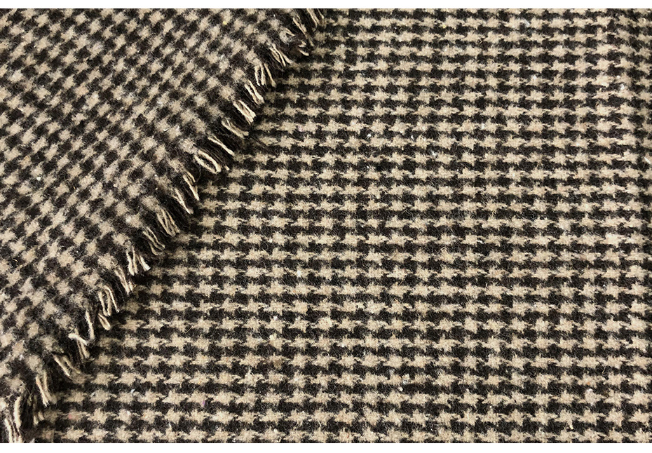 格子麥呢面料11