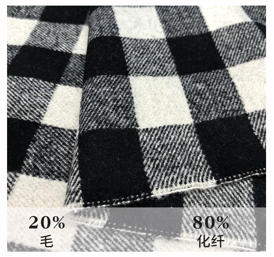 格子呢面料64