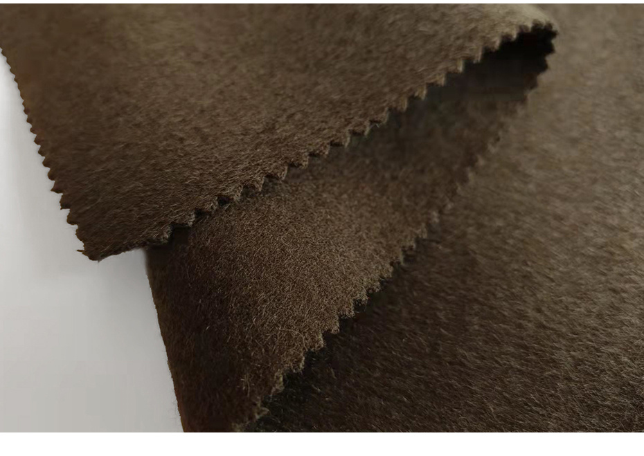 單面順毛呢面料28