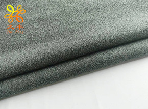 中灰色50羊毛順毛單面呢