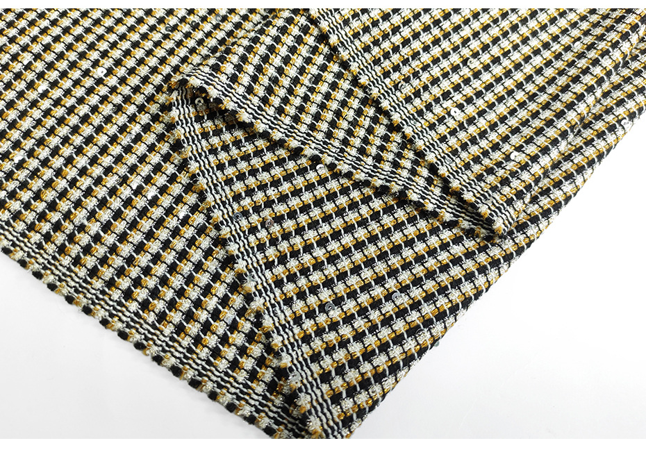 小香風(fēng)毛呢布料121