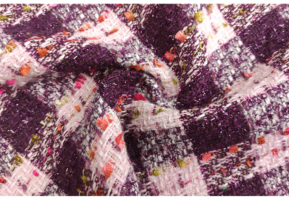 小香風(fēng)毛呢面料37